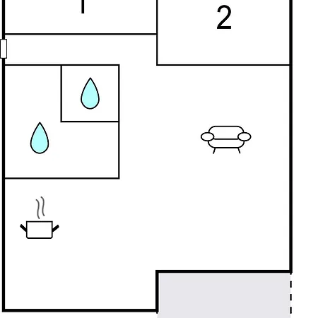 2 Bedroom Cozy In Дом отдыха *